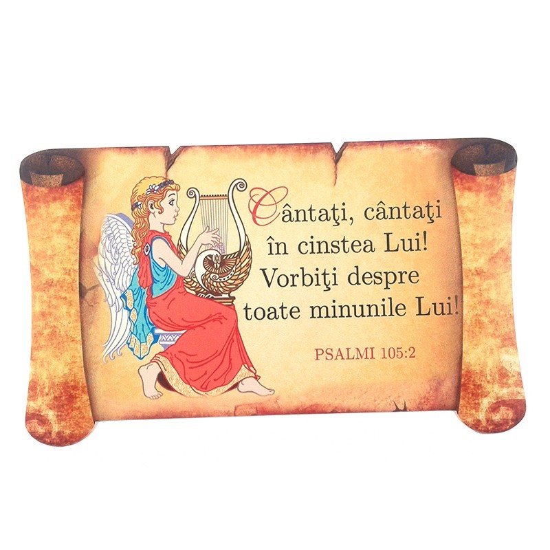 Aplica ceramica papirus - Cantati