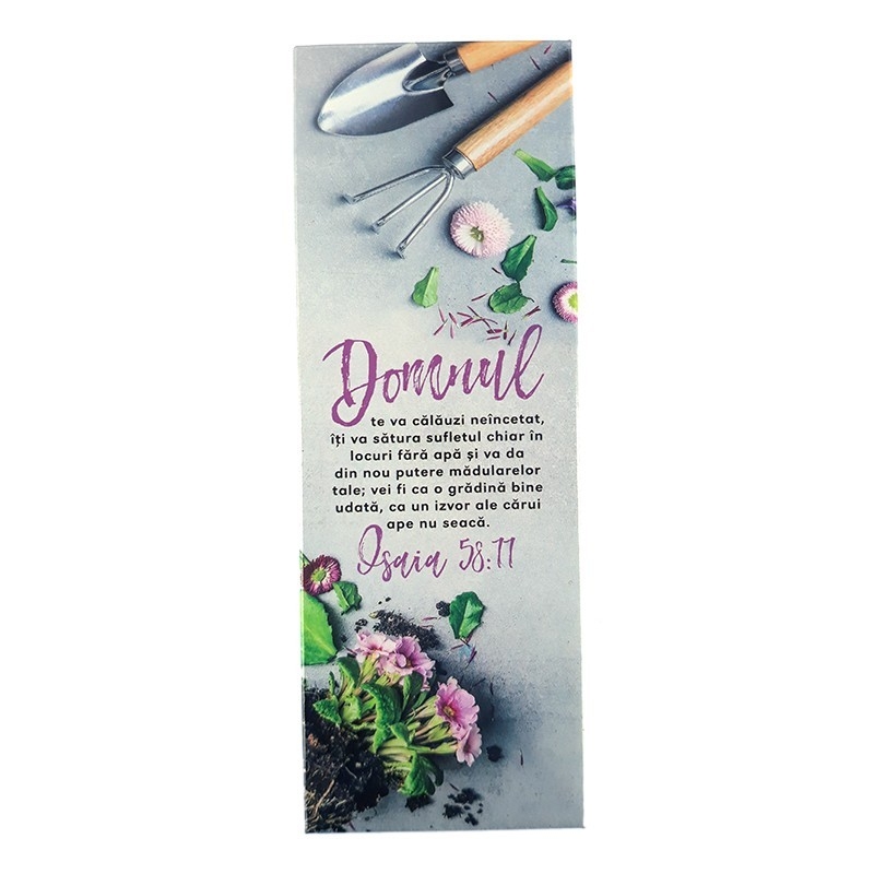 Magnet placuta - Domnul te va calauzi neincetat