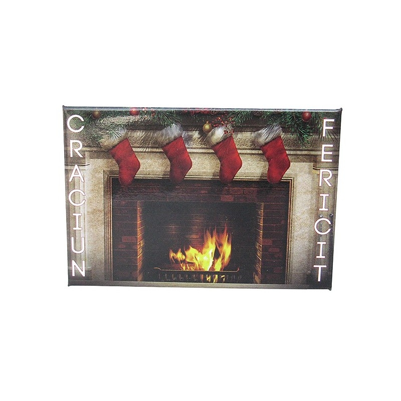 Magnet placuta - Craciun Fericit (model 3)