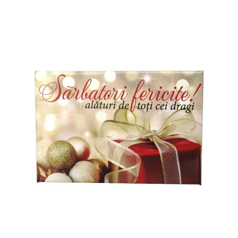 Magnet placuta - Sarbatori fericite Magnet placuta - Sarbatori fericite