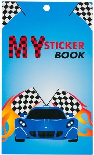 Carte cu autocolante - Masini, 6 File (3+) Carte cu autocolante - Masini, 6 File (3+)