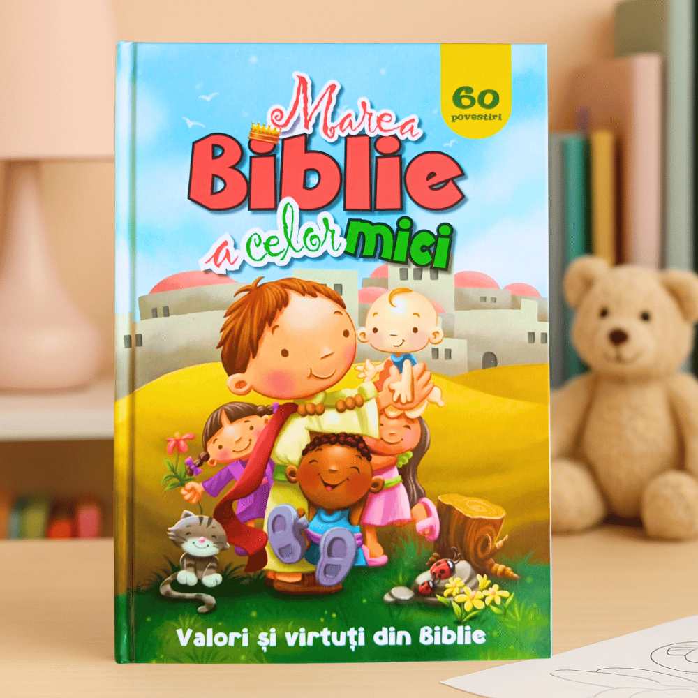 Marea Biblie a celor mici - 60 de povestiri - Valori si virtuti din Biblie