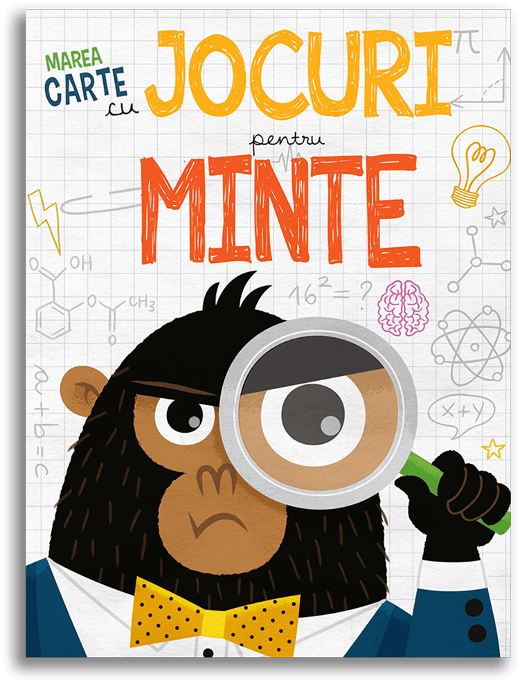 Marea carte cu jocuri pentru minte - Jocuri pentru copii (6+) Marea carte cu jocuri pentru minte - Jocuri pentru copii (6+)