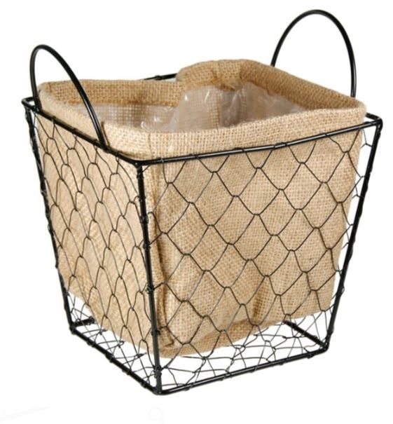 Masca pentru ghiveci, de metal (17x17x16 cm) Masca pentru ghiveci, de metal (17x17x16 cm)