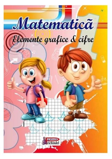 Elemente grafice si cifre - Caiet cu exercitii la Matematica (5-7 ani) Elemente grafice si cifre - Caiet cu exercitii la Matematica (5-7 ani)