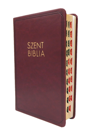 Szent Biblia - Közepes Biblia, Bordó, Regiszterrel, Károli Gáspár Forditása (Biblia medie in lb. maghiara, index) Szent Biblia - Közepes Biblia, Bordó, Regiszterrel, Károli Gáspár Forditása (Biblia medie in lb. maghiara, index)