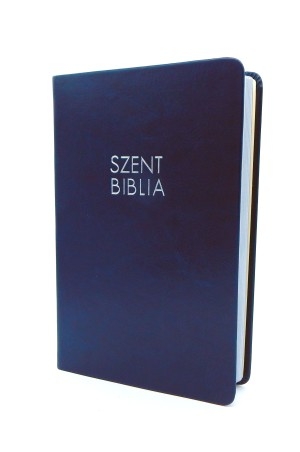 Szent Biblia - Közepes Biblia, Sötétkék, Károli Gáspár Forditása (Biblia medie in lb. maghiara)