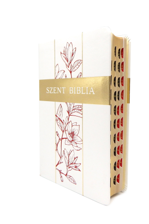 Szent Biblia - Közepes Biblia, Fehér liliom, Regiszterrel, Károli Gáspár Forditása (Biblia medie in lb. maghiara, index) Szent Biblia - Közepes Biblia, Fehér liliom, Regiszterrel, Károli Gáspár Forditása (Biblia medie in lb. maghiara, index)