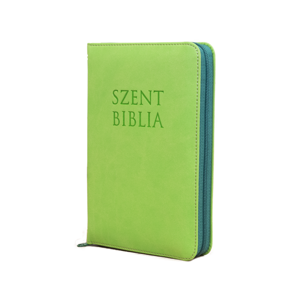 Szent Biblia - Mini Biblia, Almazöld, Cipzáros, Károli Gáspár Forditása (Biblia mica in lb. maghiara, fermoar) Szent Biblia - Mini Biblia, Almazöld, Cipzáros, Károli Gáspár Forditása (Biblia mica in lb. maghiara, fermoar)