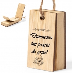 Notite adezive, coperti lemn, Dumnezeu poarta de grija! Notite adezive, coperti lemn, Dumnezeu poarta de grija!