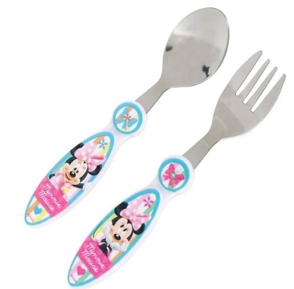Lingura si furculita, Disney - Minnie (3+) Lingura si furculita, Disney - Minnie (3+)