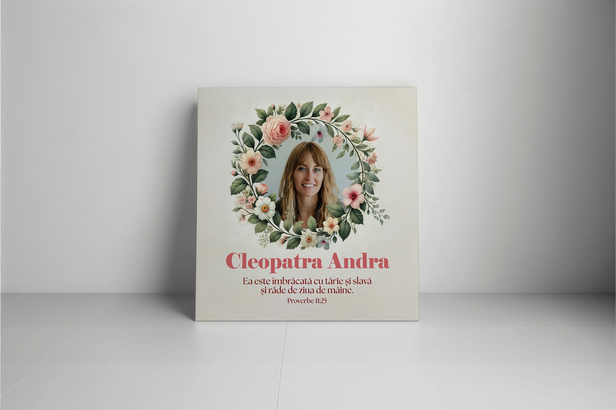 Placă ardezie personalizată poză și nume – 8 Martie Placă ardezie personalizată poză și nume – 8 Martie