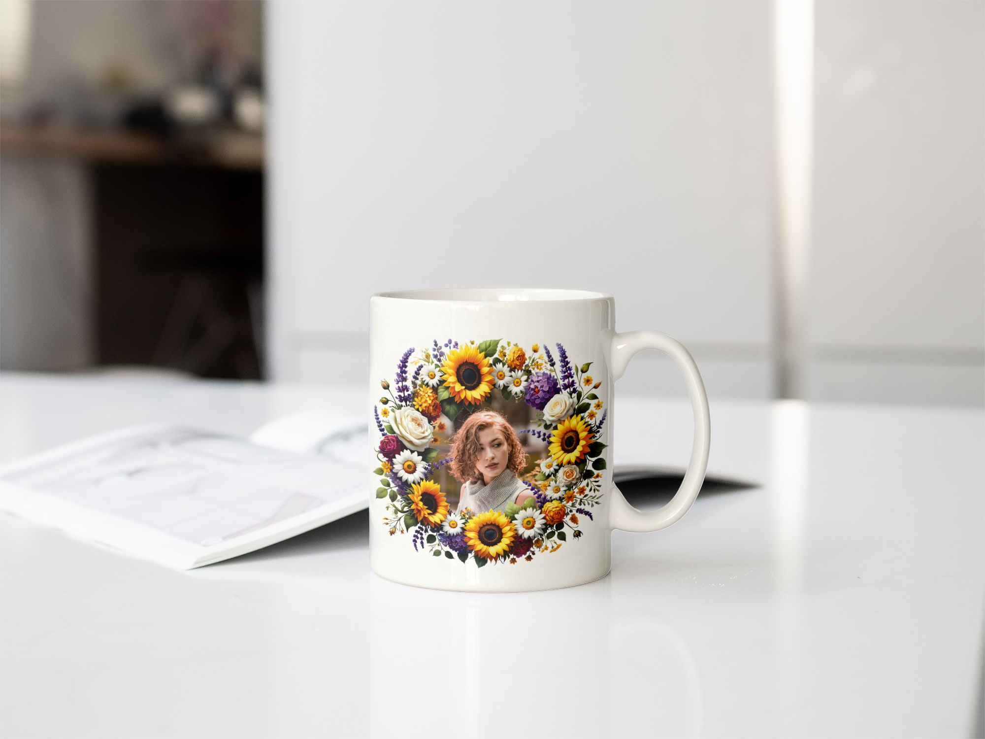 Cană pentru 8 Martie personalizată cu poză,nume-verset biblic3