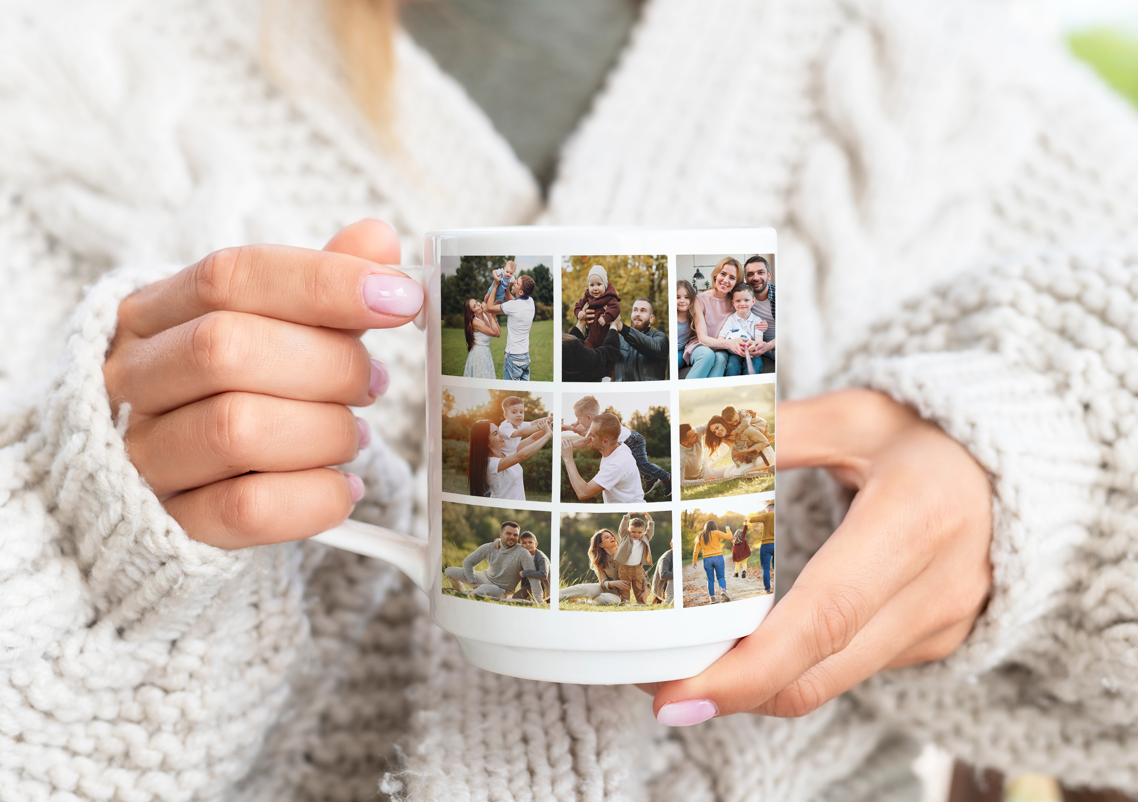 Cană personalizată cu poze de Familie-colaj2 Cană personalizată cu poze de Familie-colaj2