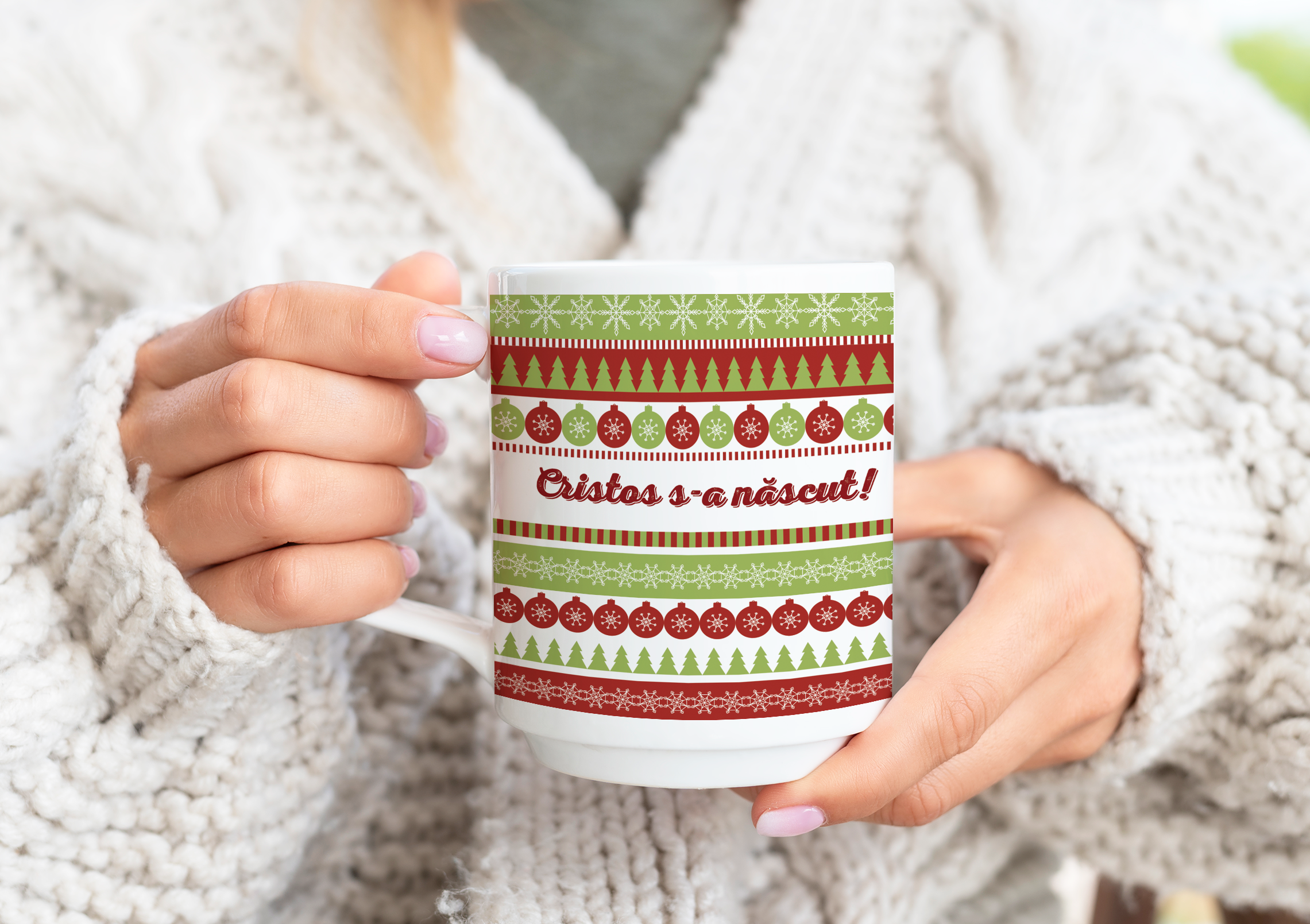 Cană personalizată verset -Craciun1 Cană personalizată verset -Craciun1