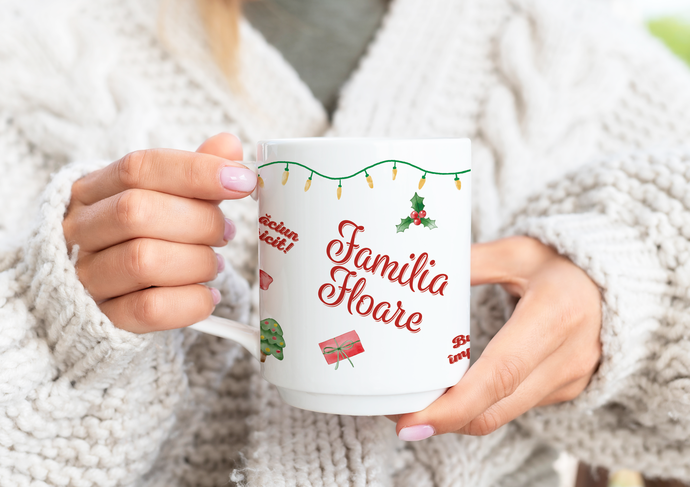 Cană personalizată verset ,Familie-Craciun2 Cană personalizată verset ,Familie-Craciun2