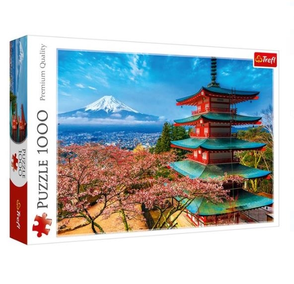 Puzzle Trefl - Mount Fuji, Japonia, 1000 piese - Activitati pentru copii (5+) Puzzle Trefl - Mount Fuji, Japonia, 1000 piese - Activitati pentru copii (5+)