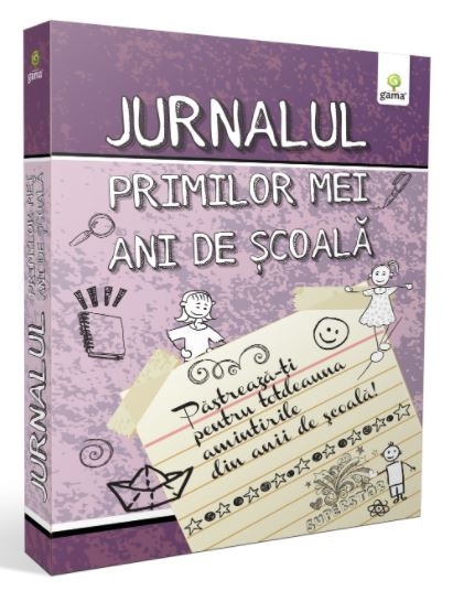 Jurnalul primilor mei ani de scoala, mov - Jurnal pentru copii (6-10 ani) Jurnalul primilor mei ani de scoala, mov - Jurnal pentru copii (6-10 ani)
