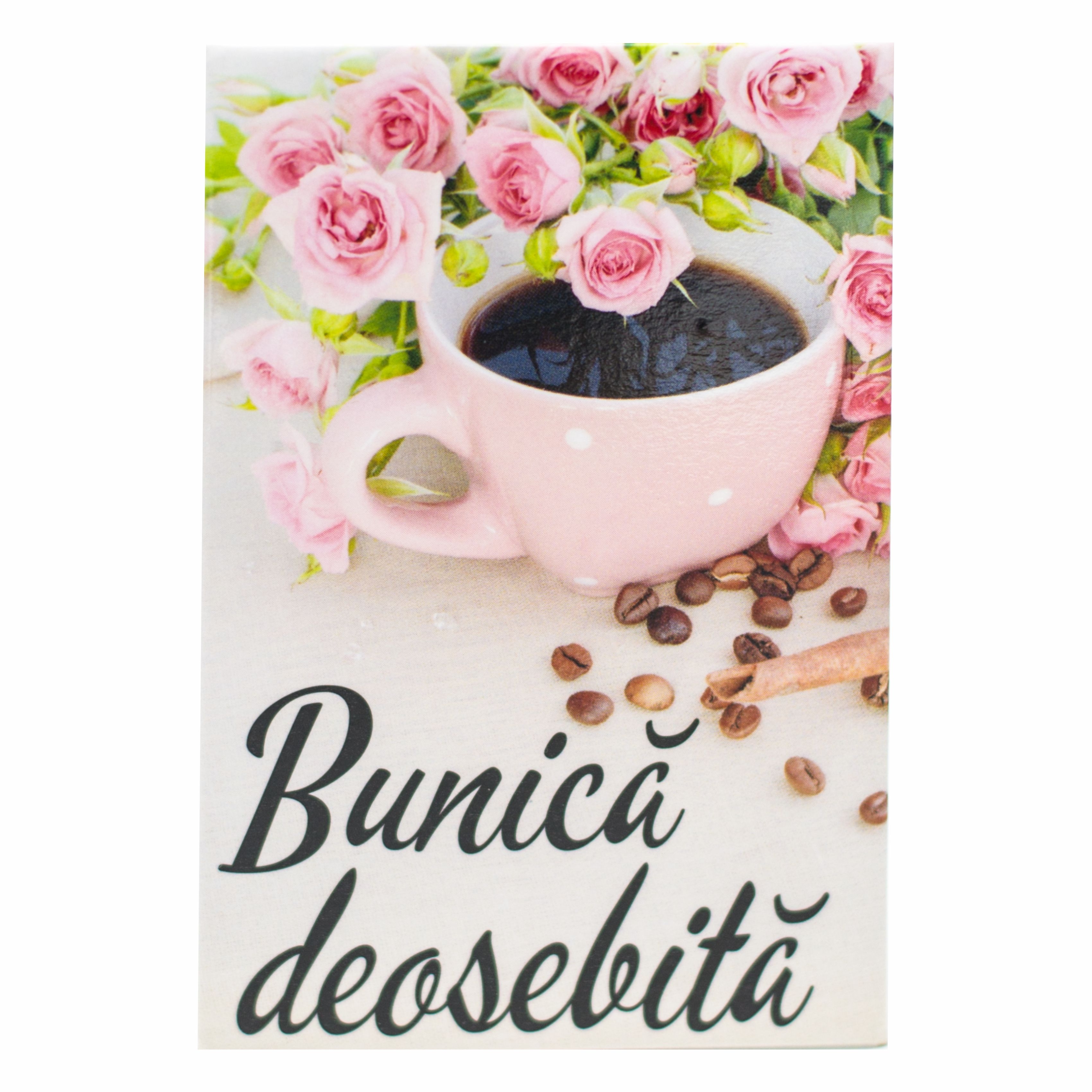 Magnet de frigider -  Bunica deosebita ( 5.40 cm x 8  cm ) Magnet de frigider -  Bunica deosebita ( 5.40 cm x 8  cm )