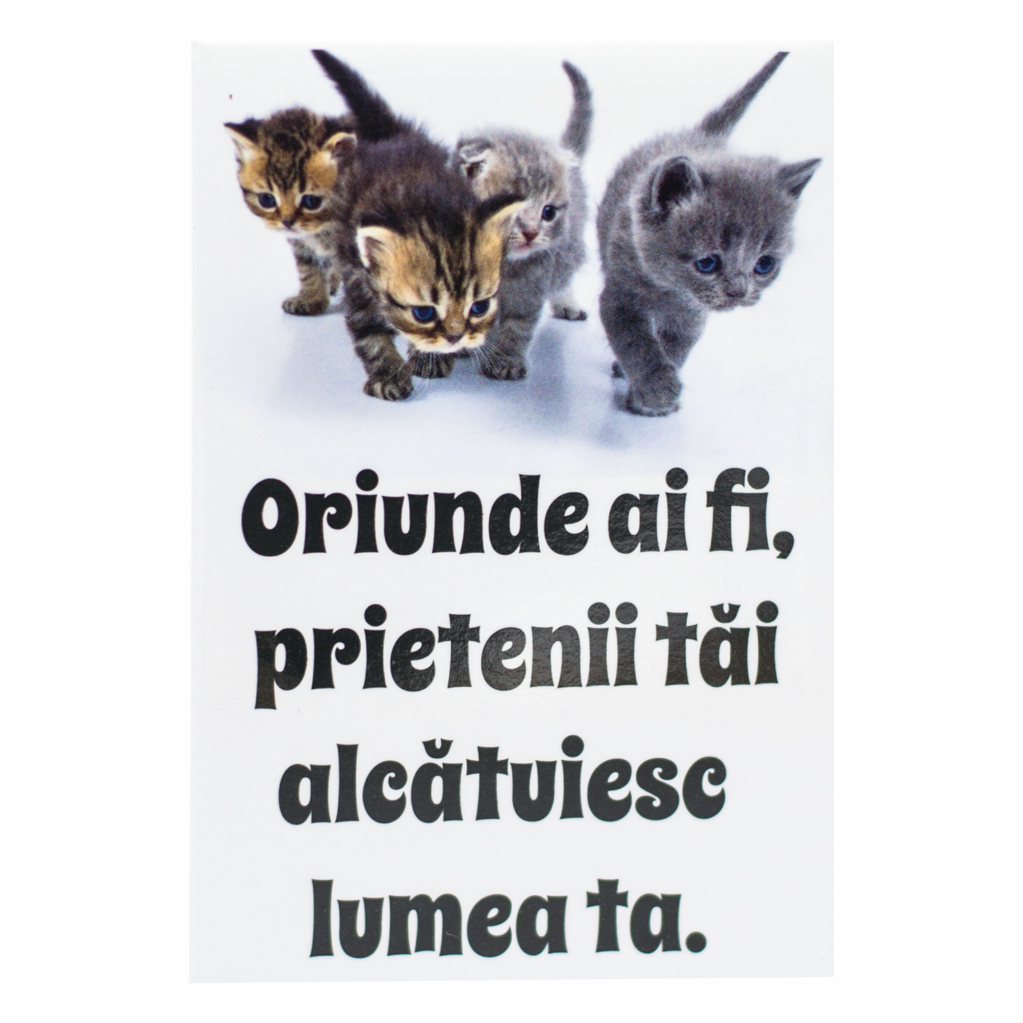 Magnet de frigider - Oriunde ai fii  (5.4  cm x 8  cm ) Magnet de frigider - Oriunde ai fii  (5.4  cm x 8  cm )