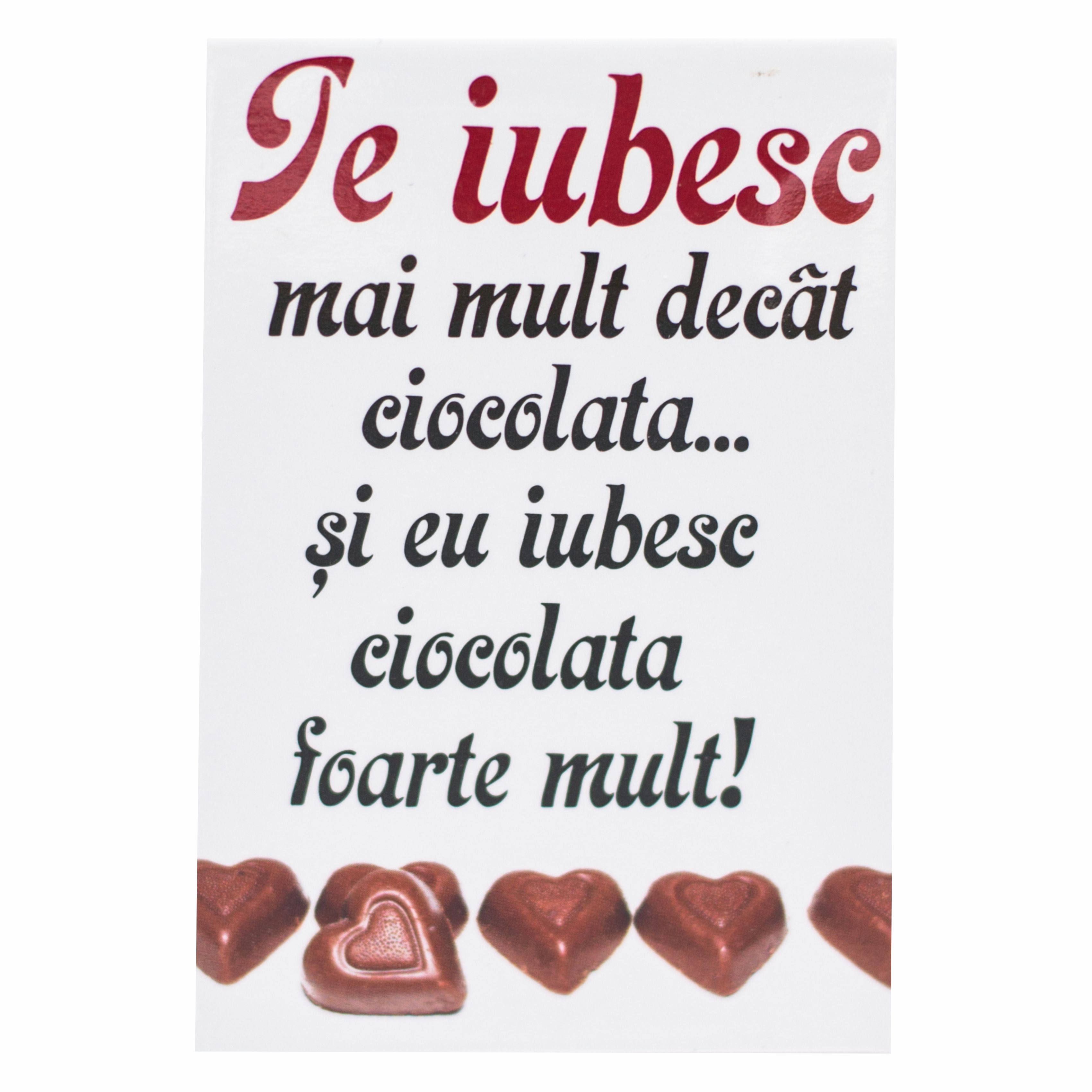 Magnet de frigider - Te iubesc (5.4  cm x 8  cm ) Magnet de frigider - Te iubesc (5.4  cm x 8  cm )