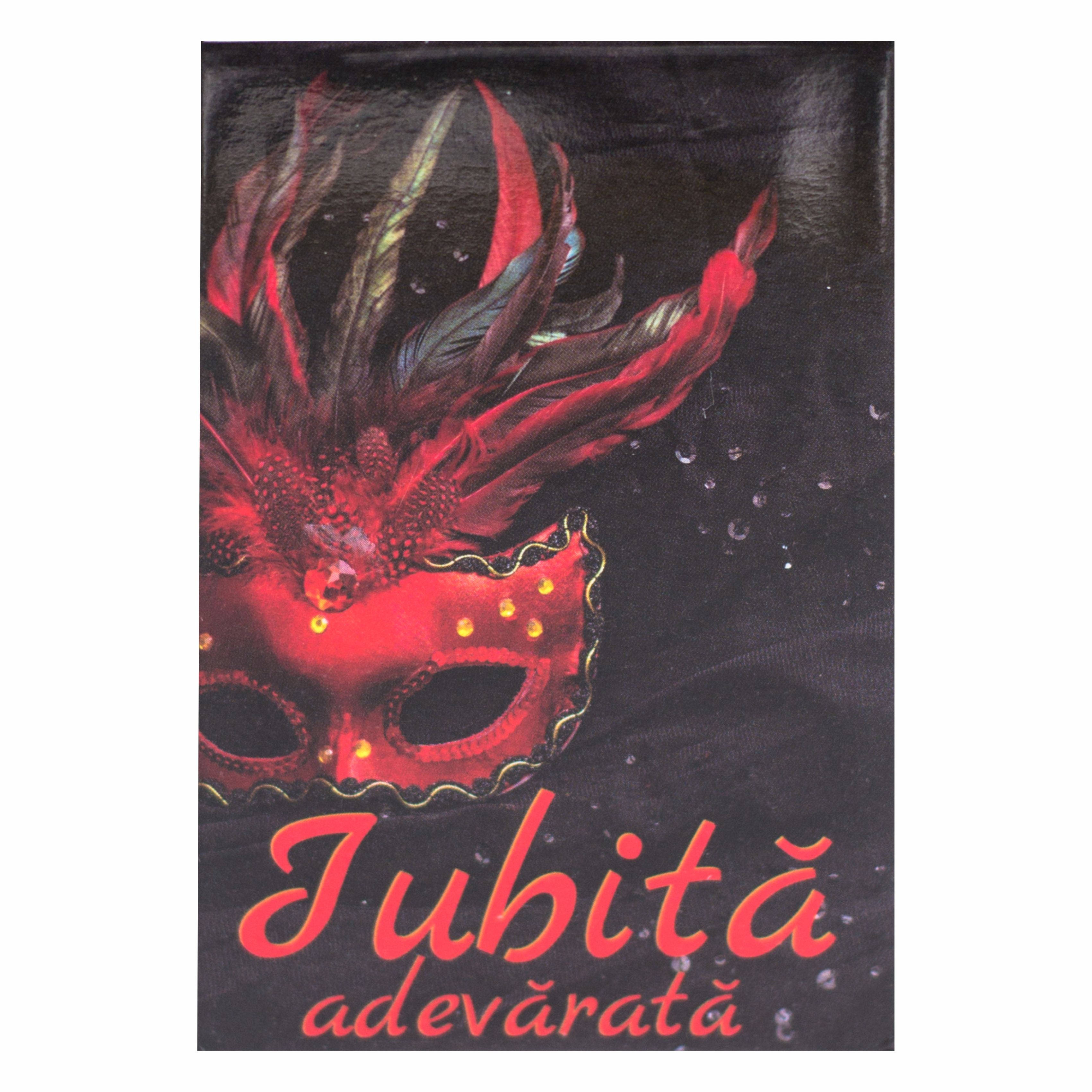 Magnet de frigider  - Iubita adevarata (5.4  cm x 8  cm )