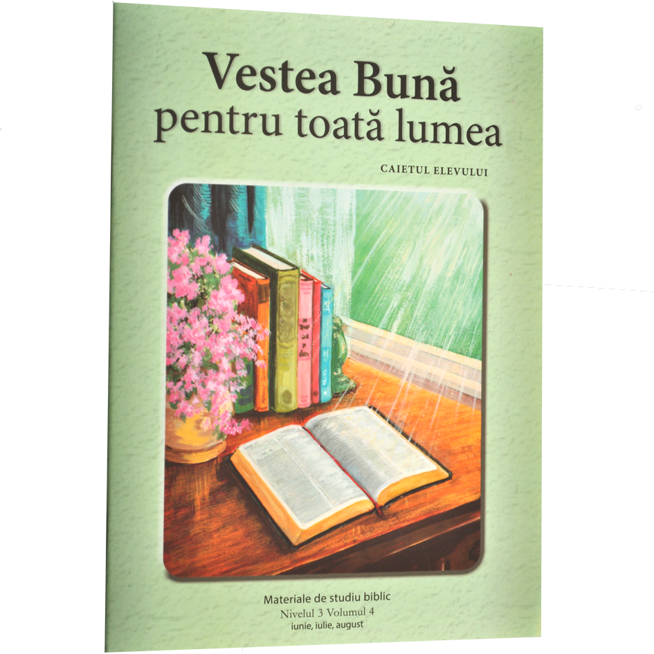 Niv.3 Vol.4 – Vestea Bună pentru toată lumea - Scoala Duminicala Niv.3 Vol.4 – Vestea Bună pentru toată lumea - Scoala Duminicala