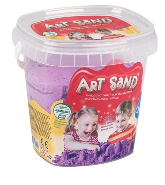 Nisip creativ kinetic, mov - Activitati pentru copii (3+) Nisip creativ kinetic, mov - Activitati pentru copii (3+)