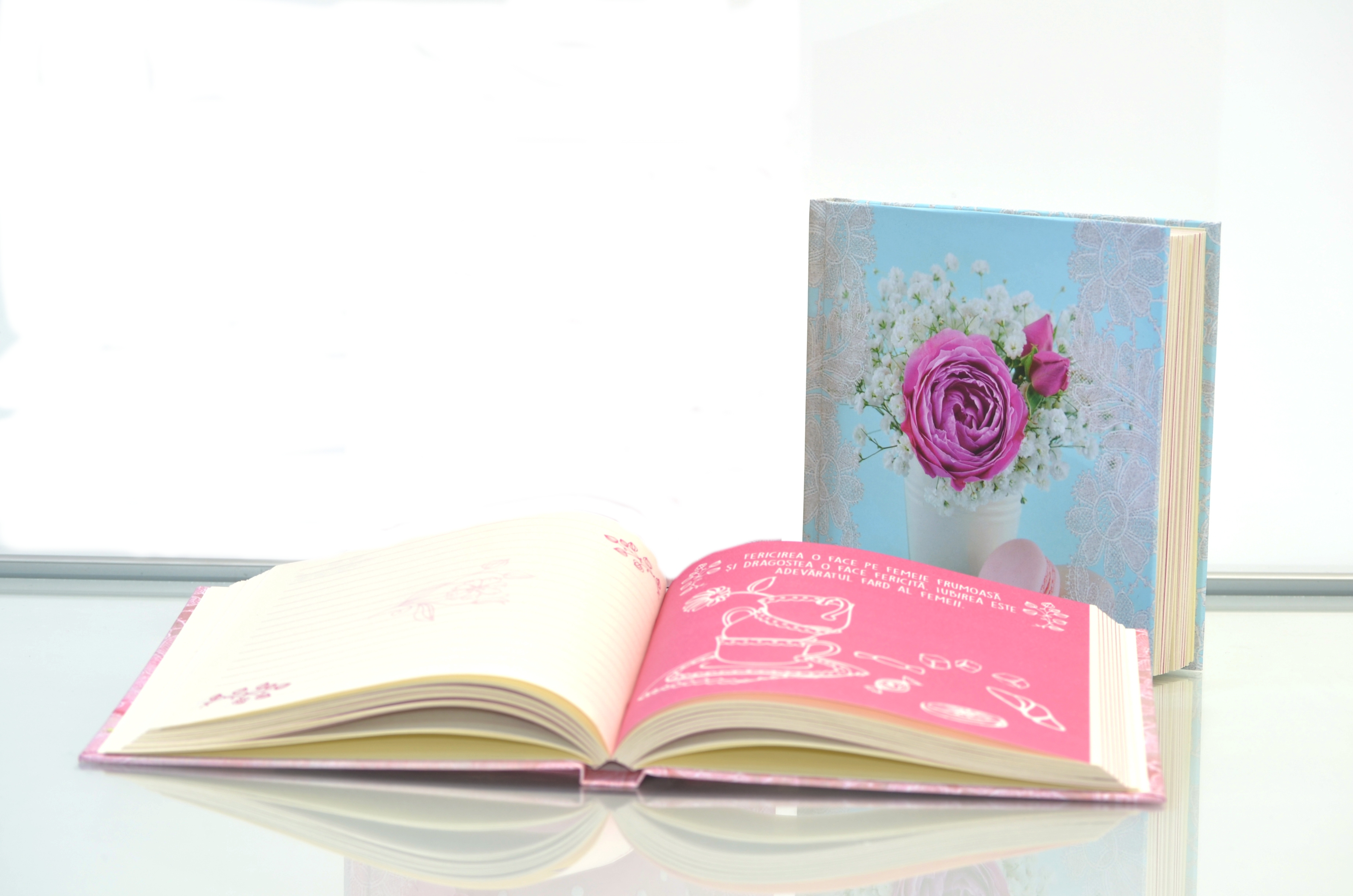 Notes cu citate - Coperta albastra Notes cu citate - Coperta albastra