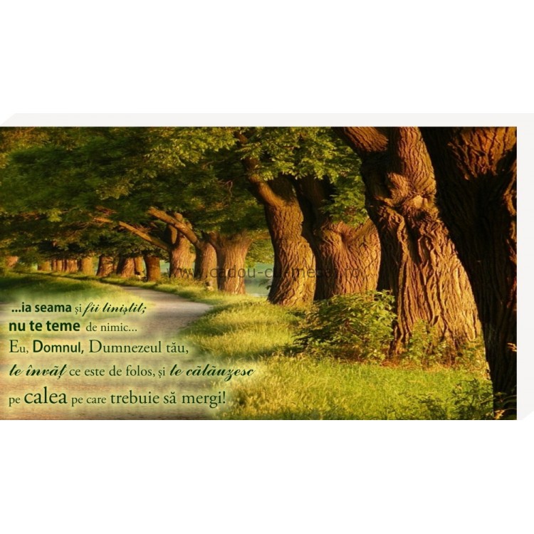 Nu te teme, fii liniștit- Placheta birou Nu te teme, fii liniștit- Placheta birou