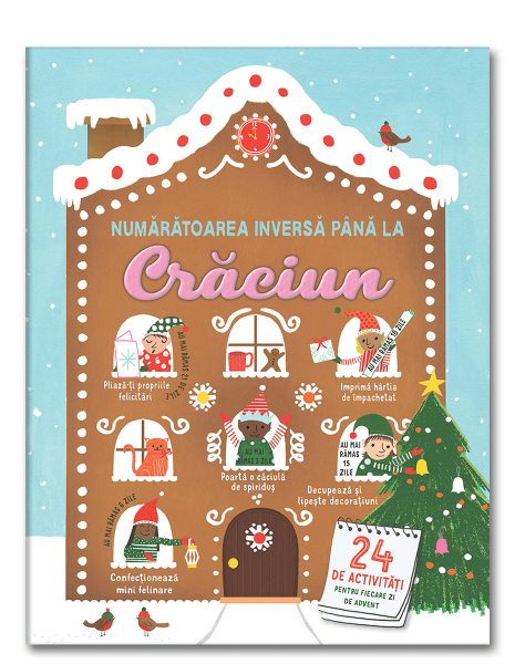 Numaratoarea inversa pana la Craciun (Usborne)