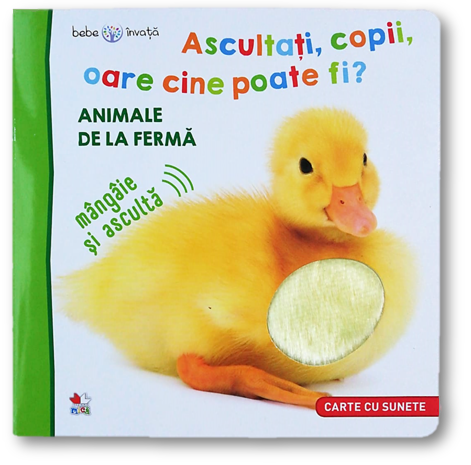Bebe învață. Ascultați, copii, oare cine poate fi? Animale de la fermă Bebe învață. Ascultați, copii, oare cine poate fi? Animale de la fermă