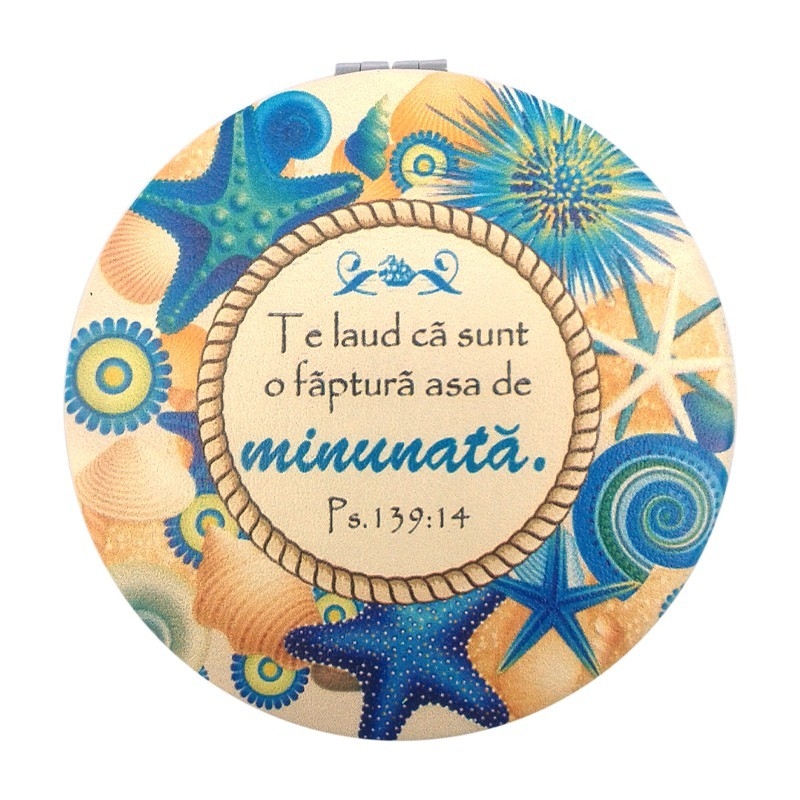 Oglinda de poseta - "Te laud că sunt o făptură așa de minunată" Oglinda de poseta - "Te laud că sunt o făptură așa de minunată"