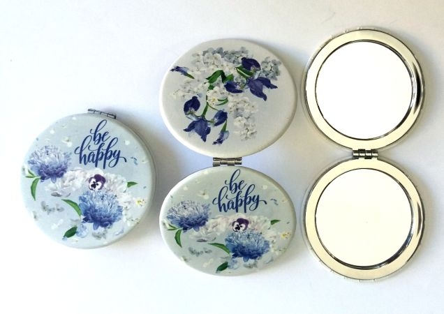 Oglinda de poseta - Be happy Oglinda de poseta - Be happy