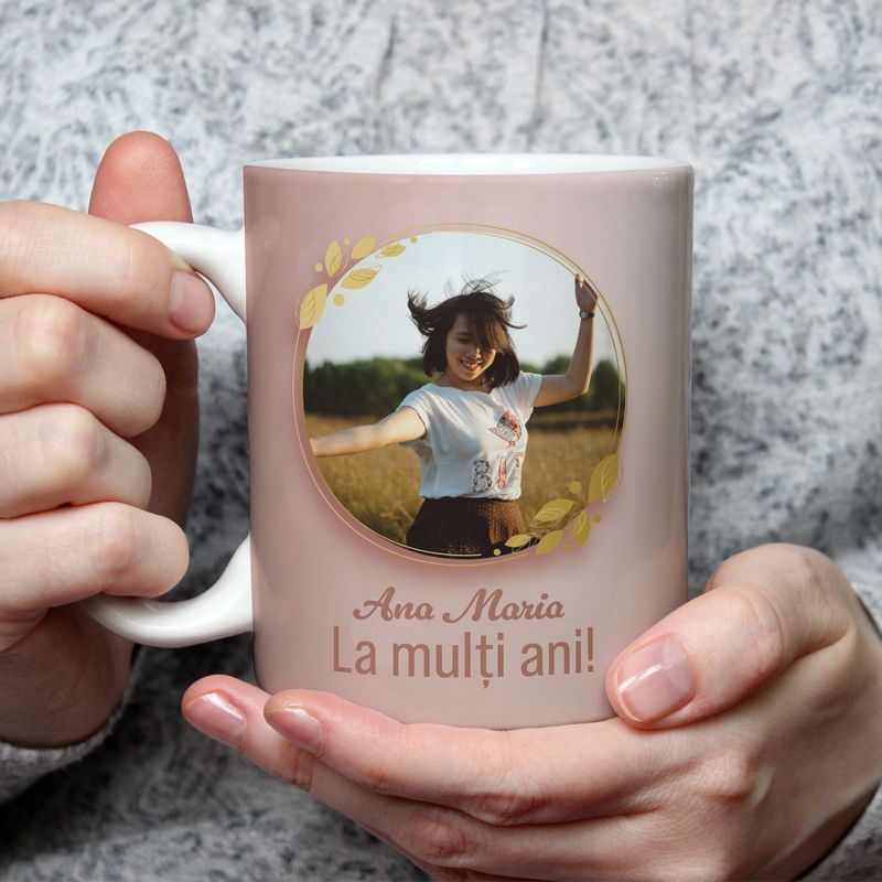 Cană personalizată cu poză și nume – Majorat Cană personalizată cu poză și nume – Majorat