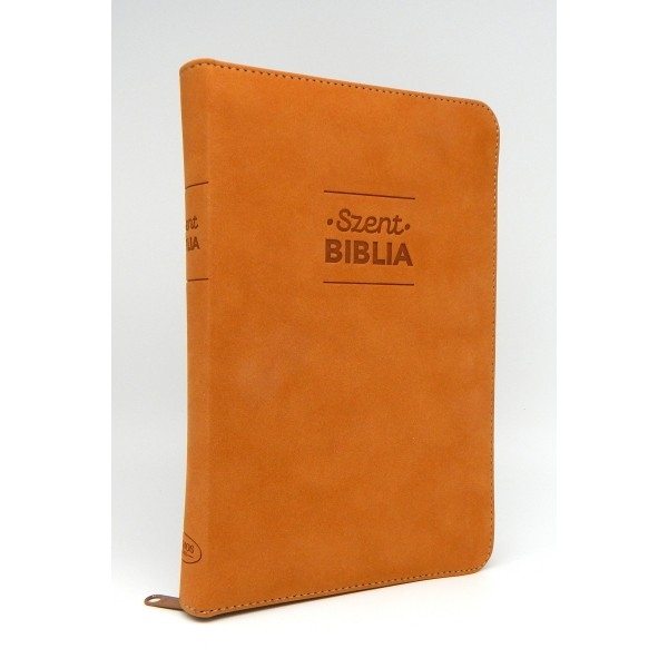 Szent Biblia - Közepes Biblia, Őzbarna, Cipzárral, Károli Gáspár, Forditása (Biblia medie in lb. maghiara, fermoar) Szent Biblia - Közepes Biblia, Őzbarna, Cipzárral, Károli Gáspár, Forditása (Biblia medie in lb. maghiara, fermoar)
