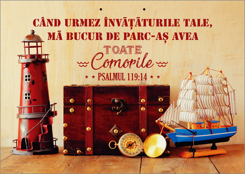 Poster cu verset - Cand urmez invataturile tale... Poster cu verset - Cand urmez invataturile tale...