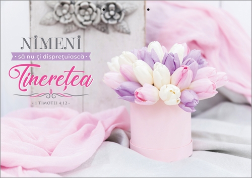 Poster cu verset - Nimeni să nu-ți disprețuiască tinerețea! Poster cu verset - Nimeni să nu-ți disprețuiască tinerețea!