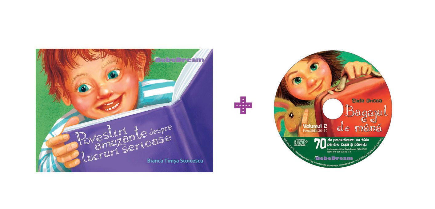 Pachet Povestiri amuzante despre lucruri serioase + CD 2 Pachet Povestiri amuzante despre lucruri serioase + CD 2