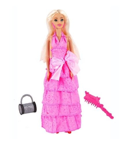 Papusa cu rochita roz din volanase - Betty, 30cm - Jucarii pentru copii (3+) Papusa cu rochita roz din volanase - Betty, 30cm - Jucarii pentru copii (3+)