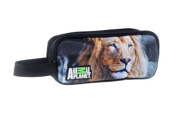 Penar, negru - Leu, Animal planet (23x6x9 cm) Penar, negru - Leu, Animal planet (23x6x9 cm)