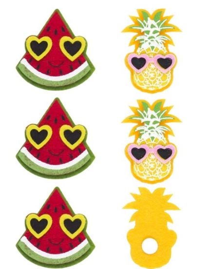 Autocolante decorative - Pepene verde, Ananas Autocolante decorative - Pepene verde, Ananas