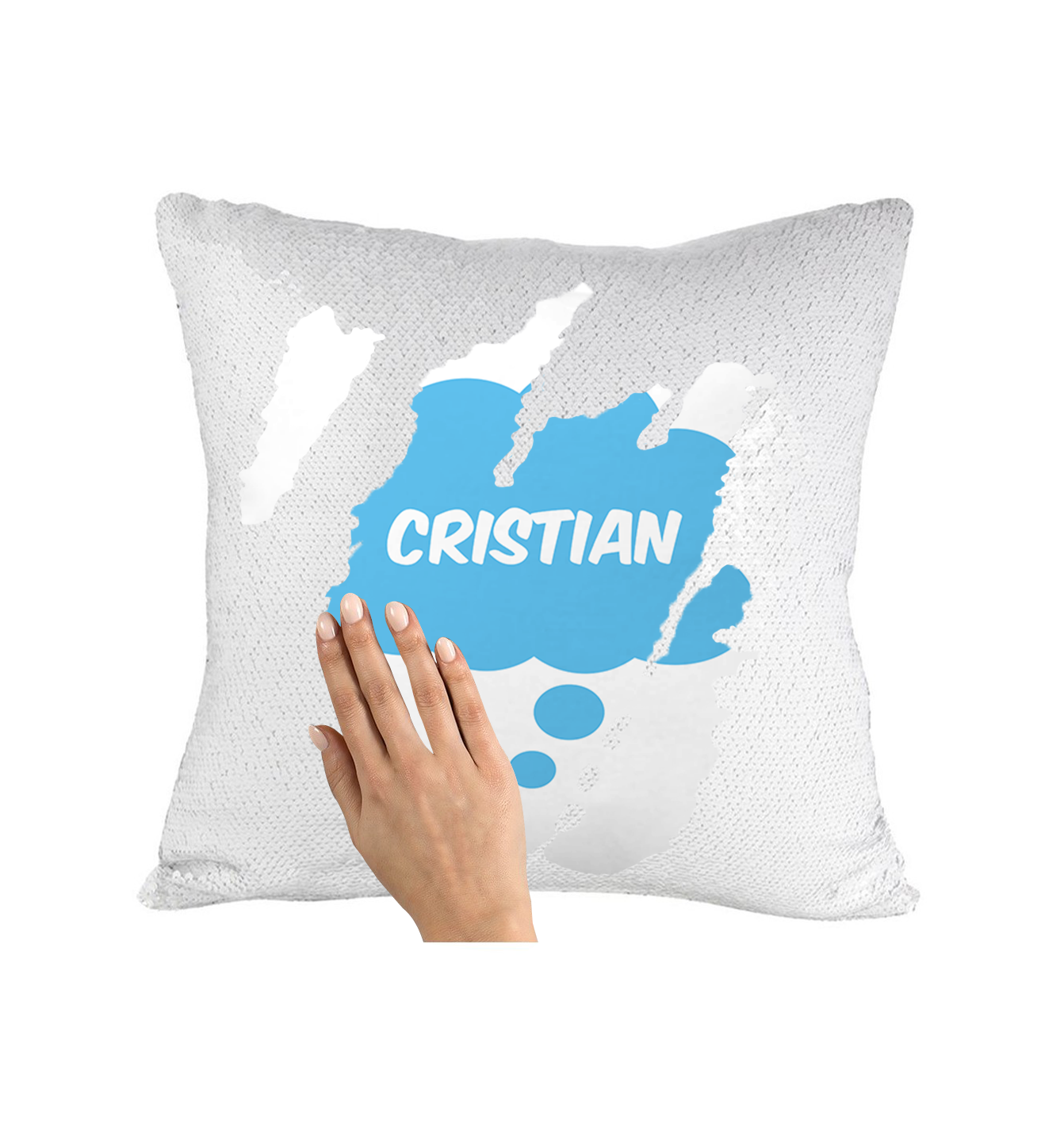 Pernă personalizată cu nume – Bărbat