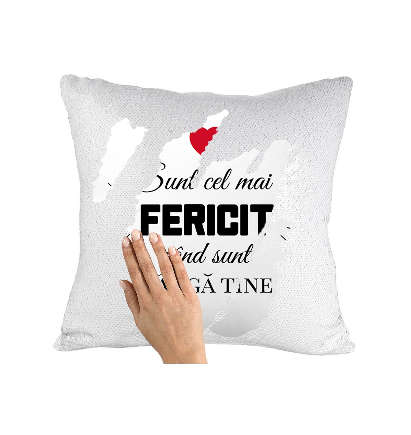 Pernă personalizată text – Happiest Pernă personalizată text – Happiest