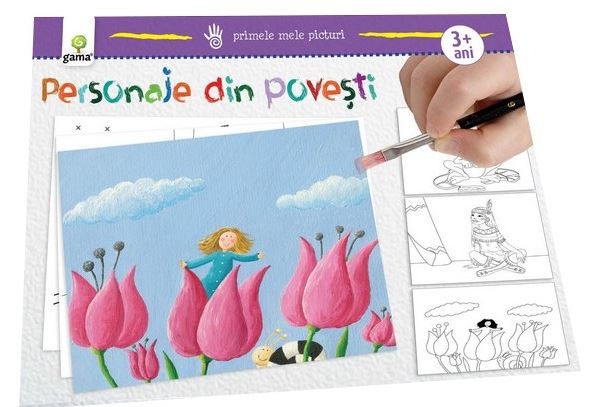 Personaje din povesti - Primele mele picturi (3-6 ani)