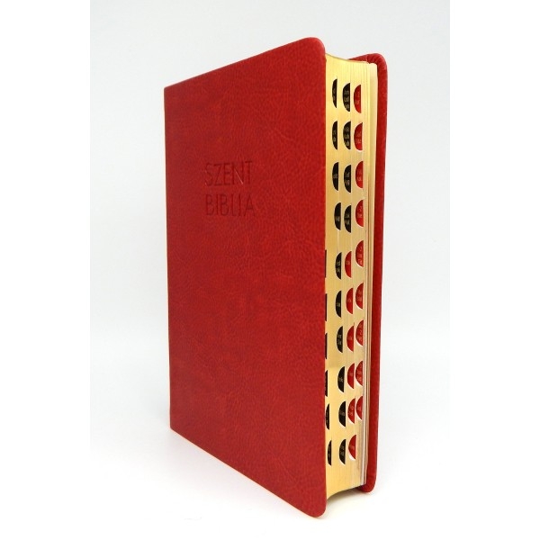 Szent Biblia - Közepes Biblia, Piros, Regiszterrel, Károli Gáspár Forditása (Biblia medie in lb. maghiara, index) Szent Biblia - Közepes Biblia, Piros, Regiszterrel, Károli Gáspár Forditása (Biblia medie in lb. maghiara, index)