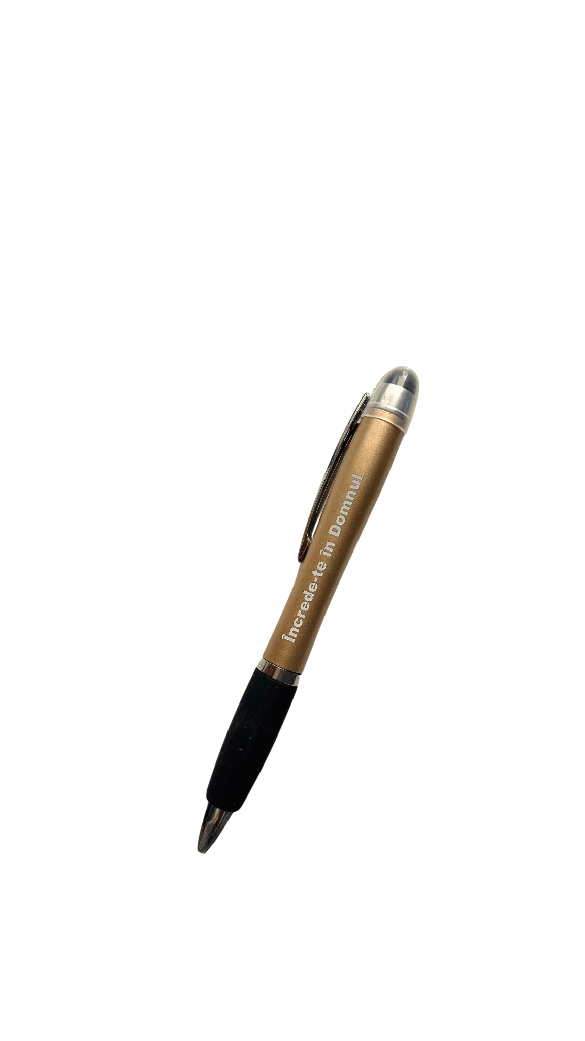 Pix auriu cu lumina - Increde-te in Domnul Pix auriu cu lumina - Increde-te in Domnul