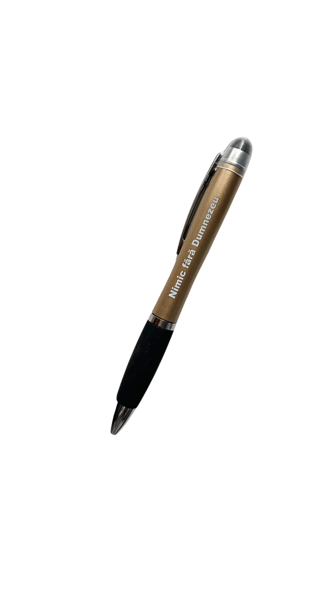 Pix auriu cu lumina - Nimic fara Dumnezeu Pix auriu cu lumina - Nimic fara Dumnezeu