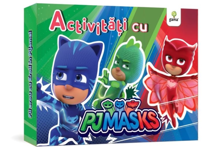 Gentuaa Activitati cu PJ MASKS - Activitati pentru copii (4-6 ani)