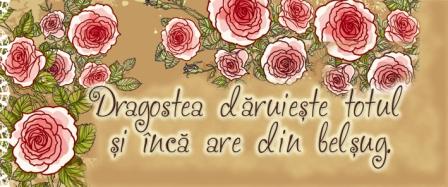 Placat motivational - Dragostea daruieste totul Placat motivational - Dragostea daruieste totul